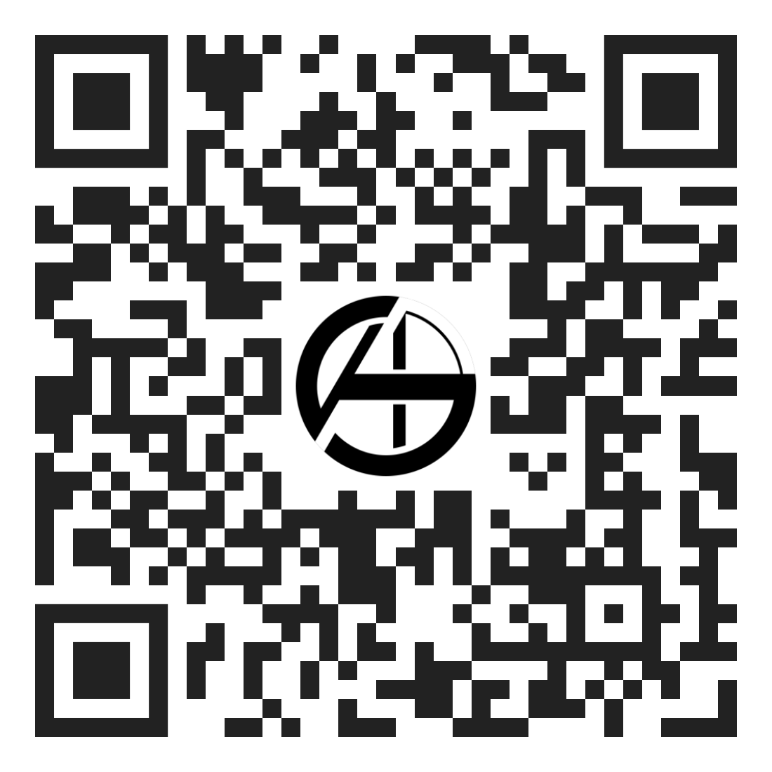 QR code for donations
