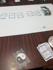 Card game in progress