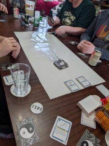 Card game in progress